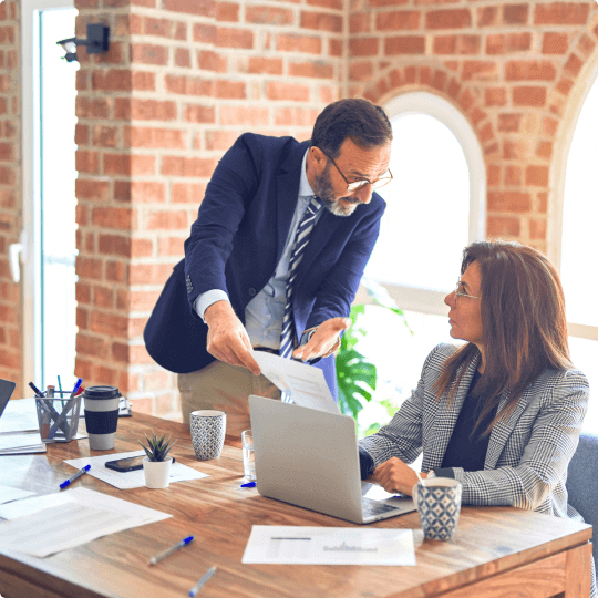 QuantexAI performance analytics illustration